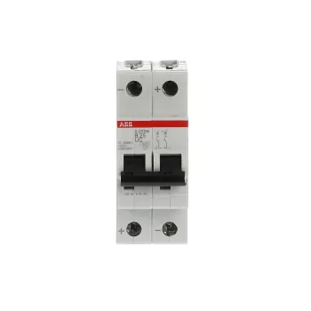 ABB S202M-B25UC | Автоматичен прекъсвач | 2P, 25A, крива B