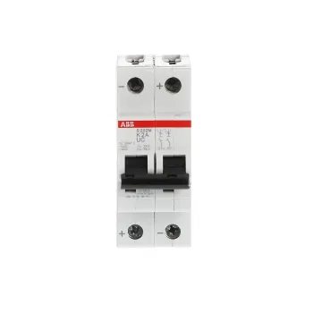 ABB S202M-K2UC | Автоматичен прекъсвач | 2P, 2A, крива K