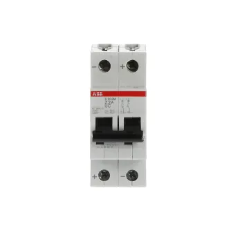 ABB S202M-Z2UC | Автоматичен прекъсвач | 2P, 2A, крива Z