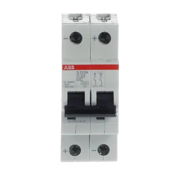 ABB S202M-C32UC | Автоматичен прекъсвач | 2P, 32A, крива C
