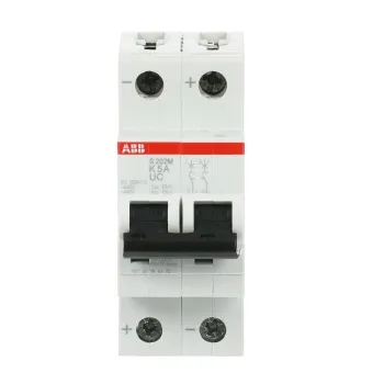 ABB S202M-K5UC | Автоматичен прекъсвач | 2P, 5A, крива K