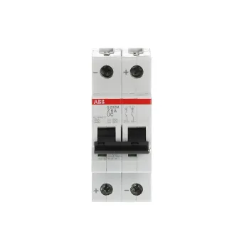 ABB S202M-Z6UC | Автоматичен прекъсвач | 2P, 6A, крива Z