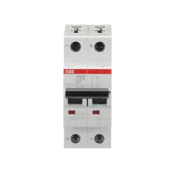 ABB S202M-Z15UC | Автоматичен прекъсвач | 2P, 15A, крива Z