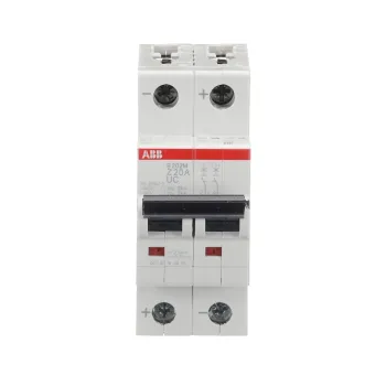 ABB S202M-Z20UC | Автоматичен прекъсвач | 2P, 20A, крива Z