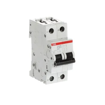 ABB S202M-K32UC | Автоматичен прекъсвач | 2P, 32A, крива K ABB S202M-K32UC | Автоматичен прекъсвач | 2P, 32A, крива K