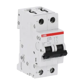 ABB S202M-Z40UC | Автоматичен прекъсвач | 2P, 40A, крива Z ABB S202M-Z40UC | Автоматичен прекъсвач | 2P, 40A, крива Z