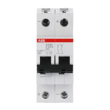 ABB S202M-Z40UC | Автоматичен прекъсвач | 2P, 40A, крива Z