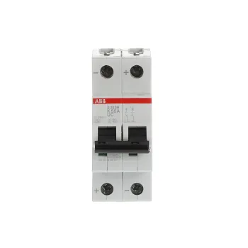 ABB S202M-K50UC | Автоматичен прекъсвач | 2P, 50A, крива K