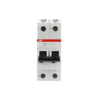ABB S202M-B63UC | Автоматичен прекъсвач | 2P, 63A, крива B