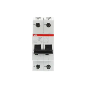 ABB S202M-C1.6UC | Автоматичен прекъсвач | 2P, 1.6A, крива C