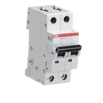ABB S202MT-C2UC | Автоматичен прекъсвач | 2P, 2A, крива C