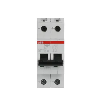 ABB S202MT-C16UC | Автоматичен прекъсвач | 2P, 16A, крива C