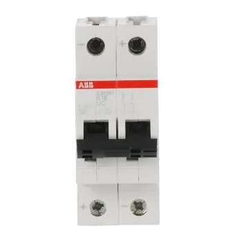 ABB S202MT-B16UC | Автоматичен прекъсвач | 2P, 16A, крива B