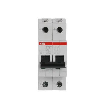 ABB S202MT-C20UC | Автоматичен прекъсвач | 2P, 20A, крива C