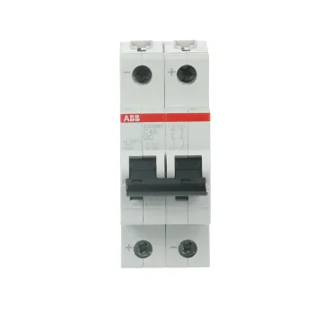 ABB S202MT-C40UC | Автоматичен прекъсвач | 2P, 40A, крива C