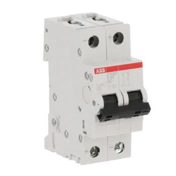 ABB S202MT-B40UC | Автоматичен прекъсвач | 2P, 40A, крива B ABB S202MT-B40UC | Автоматичен прекъсвач | 2P, 40A, крива B