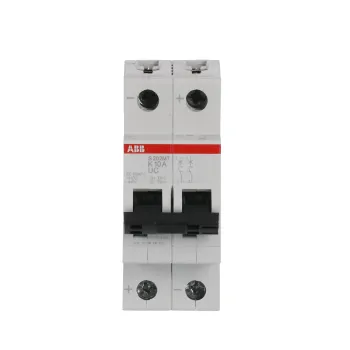 ABB S202MT-K10UC | Автоматичен прекъсвач | 2P, 10A, крива K