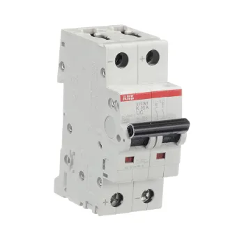ABB S202MT-K16UC | Автоматичен прекъсвач | 2P, 16A, крива K