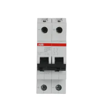ABB S202MT-K63UC | Автоматичен прекъсвач | 2P, 63A, крива K