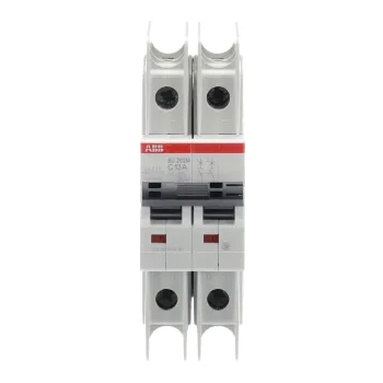 ABB SU202M-C13 | Автоматичен прекъсвач | 2P, 13A, крива C