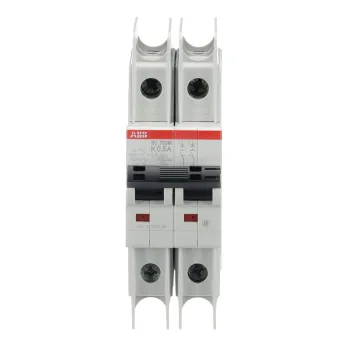 ABB SU202M-K0.5 | Автоматичен прекъсвач | 2P, 0.5A, крива K