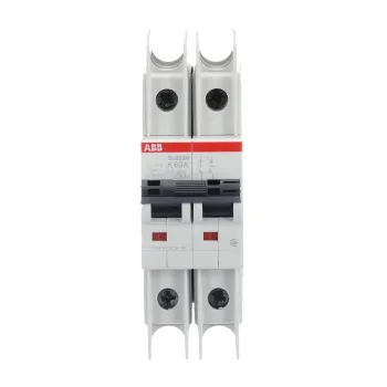 ABB SU202M-K60 | Автоматичен прекъсвач | 2P, 60A, крива K