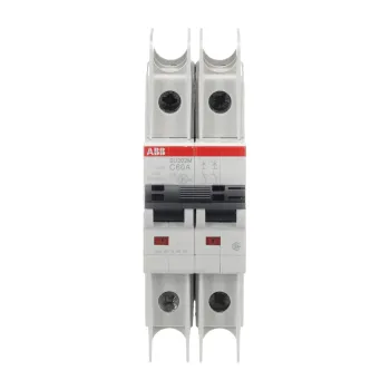 ABB SU202M-C60 | Автоматичен прекъсвач | 2P, 60A, крива C