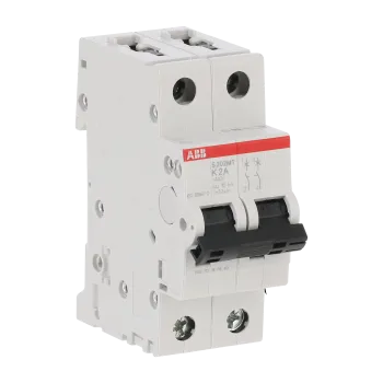 ABB S202MT-K2 | Автоматичен прекъсвач | 2P, 2A, крива K