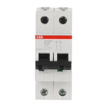 ABB S202MT-K2 | Автоматичен прекъсвач | 2P, 2A, крива K