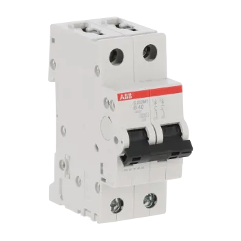 ABB S202MT-B40 | Автоматичен прекъсвач | 2P, 40A, крива B ABB S202MT-B40 | Автоматичен прекъсвач | 2P, 40A, крива B