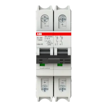 ABB SU202DC-Z16 | DC автоматичен прекъсвач | 2P, 16A, крива Z