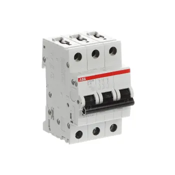 ABB S203M-C4 | Автоматичен прекъсвач | 3P, 4A, крива C ABB S203M-C4 | Автоматичен прекъсвач | 3P, 4A, крива C