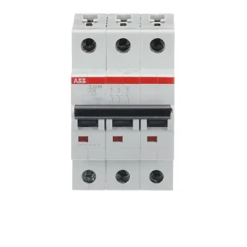 ABB S203M-C6 | Автоматичен прекъсвач | 3P, 6A, крива C