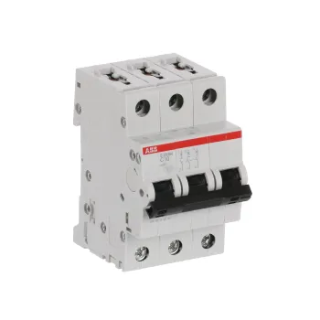 ABB S203M-C10 | Автоматичен прекъсвач | 3P, 10A, крива C ABB S203M-C10 | Автоматичен прекъсвач | 3P, 10A, крива C