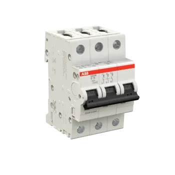 ABB S203M-D13 | Автоматичен прекъсвач | 3P, 13A, крива D ABB S203M-D13 | Автоматичен прекъсвач | 3P, 13A, крива D
