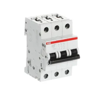 ABB S203M-D20 | Автоматичен прекъсвач | 3P, 20A, крива D ABB S203M-D20 | Автоматичен прекъсвач | 3P, 20A, крива D