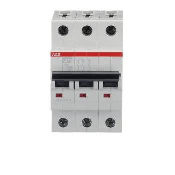 ABB S203M-C25 | Автоматичен прекъсвач | 3P, 25A, крива C
