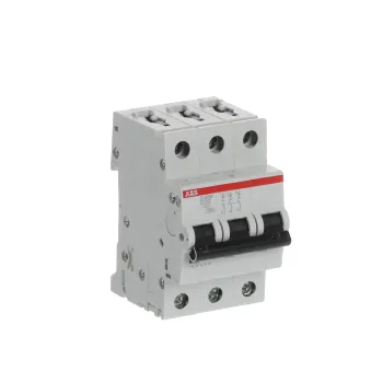 ABB S203M-D32 | Автоматичен прекъсвач | 3P, 32A, крива D ABB S203M-D32 | Автоматичен прекъсвач | 3P, 32A, крива D