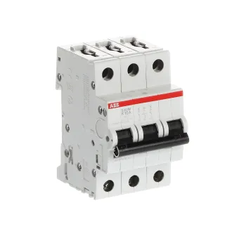 ABB S203M-K10 | Автоматичен прекъсвач | 3P, 10A, крива K ABB S203M-K10 | Автоматичен прекъсвач | 3P, 10A, крива K
