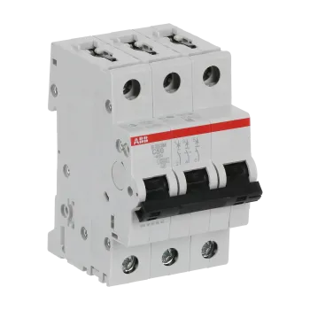 ABB S203M-C50 | Автоматичен прекъсвач | 3P, 50A, крива C ABB S203M-C50 | Автоматичен прекъсвач | 3P, 50A, крива C