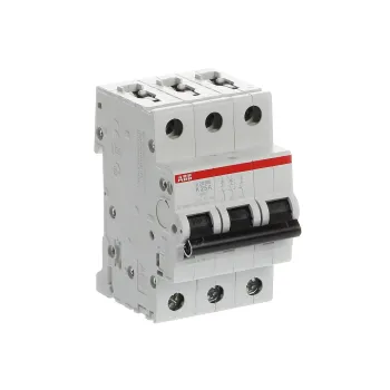 ABB S203M-K25 | Автоматичен прекъсвач | 3P, 25A, крива K ABB S203M-K25 | Автоматичен прекъсвач | 3P, 25A, крива K