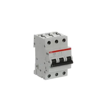 ABB S203M-K32 | Автоматичен прекъсвач | 3P, 32A, крива K ABB S203M-K32 | Автоматичен прекъсвач | 3P, 32A, крива K