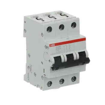 ABB S203M-K50 | Автоматичен прекъсвач | 3P, 50A, крива K