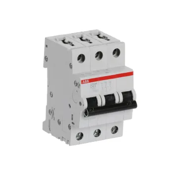 ABB S203M-D63 | Автоматичен прекъсвач | 3P, 63A, крива D ABB S203M-D63 | Автоматичен прекъсвач | 3P, 63A, крива D