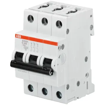 ABB S203M-D1.6 | Автоматичен прекъсвач | 3P, 1.6A, крива D ABB S203M-D1.6 | Автоматичен прекъсвач | 3P, 1.6A, крива D