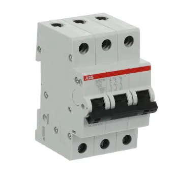 ABB SH203M-C10 | Автоматичен прекъсвач | 3P, 10A, крива C ABB SH203M-C10 | Автоматичен прекъсвач | 3P, 10A, крива C