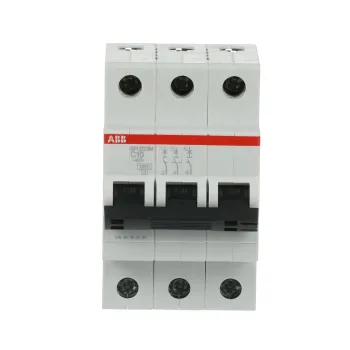 ABB SH203M-C10 | Автоматичен прекъсвач | 3P, 10A, крива C