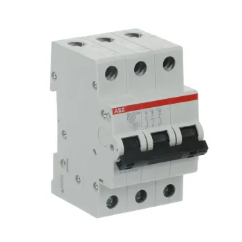ABB SH203M-C63 | Автоматичен прекъсвач | 3P, 63A, крива C ABB SH203M-C63 | Автоматичен прекъсвач | 3P, 63A, крива C