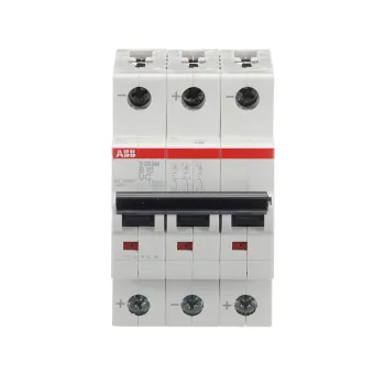 ABB S203M-B10UC | Автоматичен прекъсвач | 3P, 10A, крива B