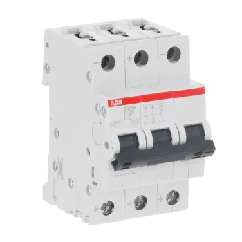 ABB S203M-C20UC | Автоматичен прекъсвач | 3P, 20A, крива C ABB S203M-C20UC | Автоматичен прекъсвач | 3P, 20A, крива C